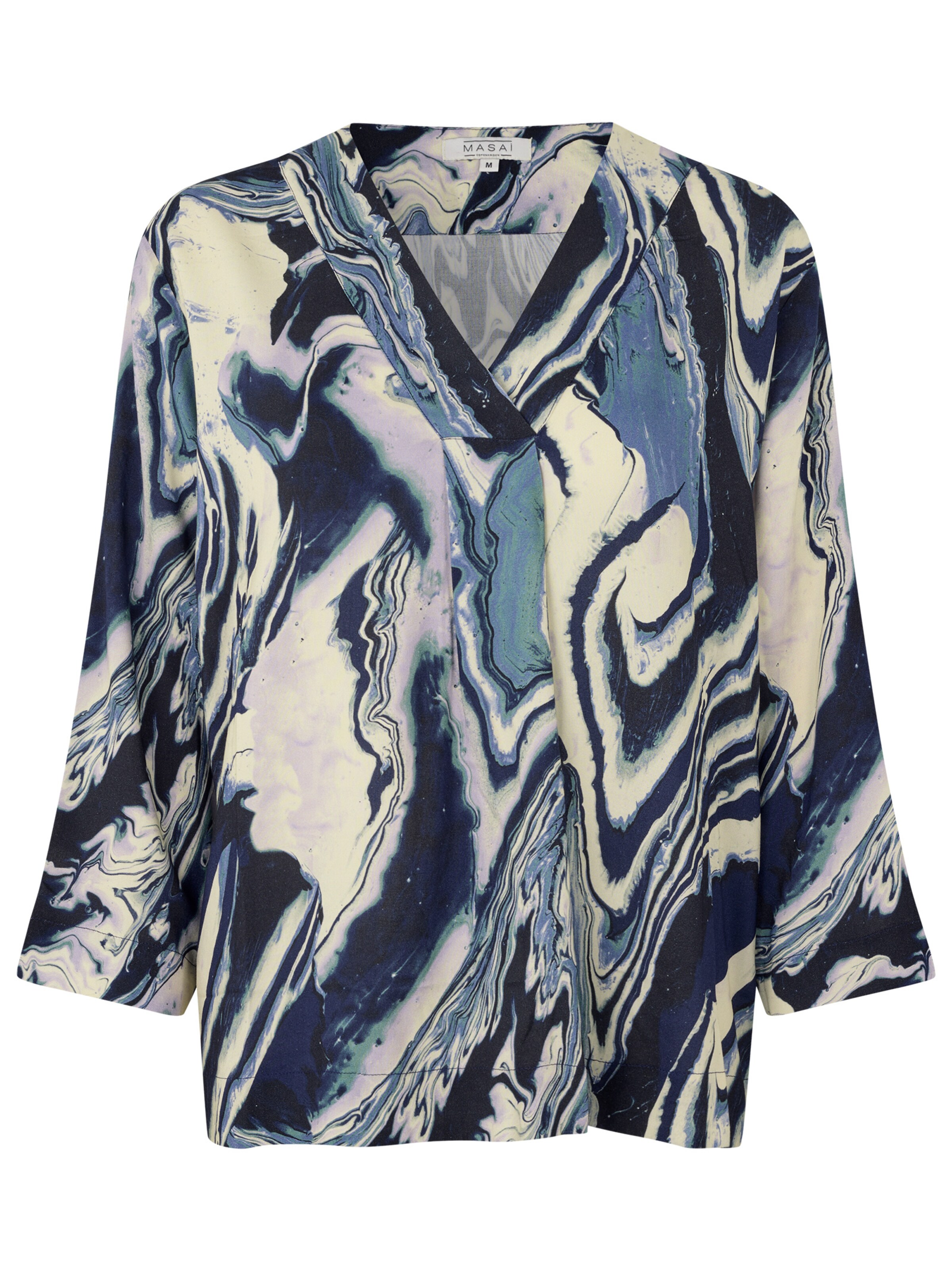 Masai Bluse 'Daciana' i blå: forside