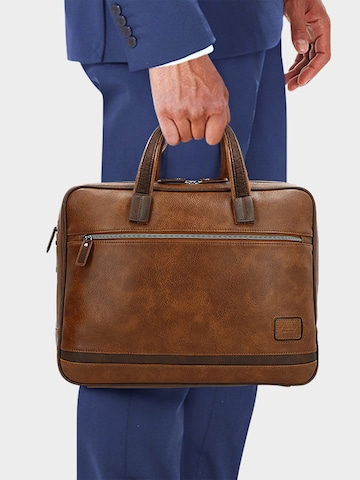 Picard Document Bag 'Breakers' in Brown