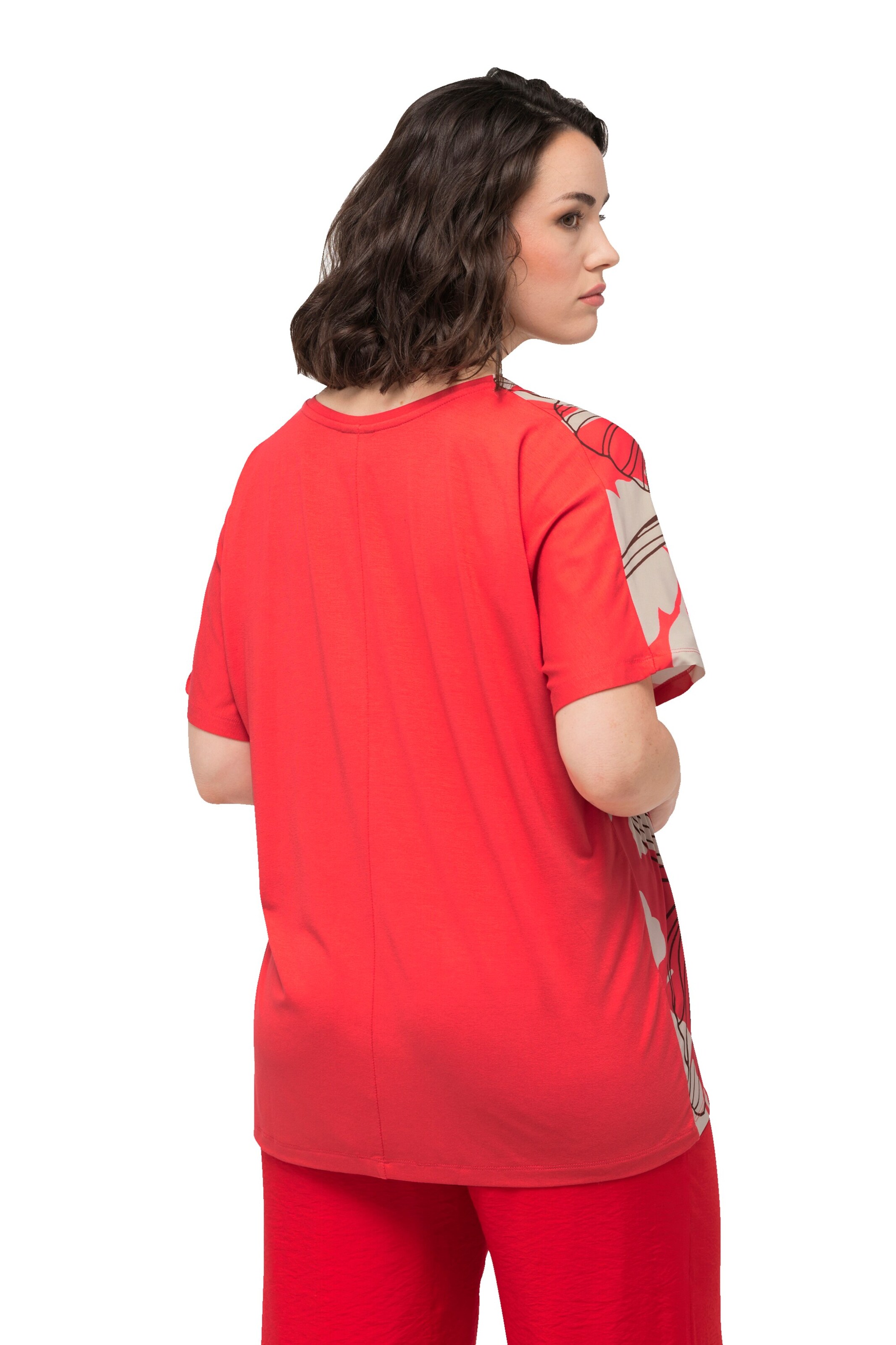 Ulla Popken Shirt in Rood