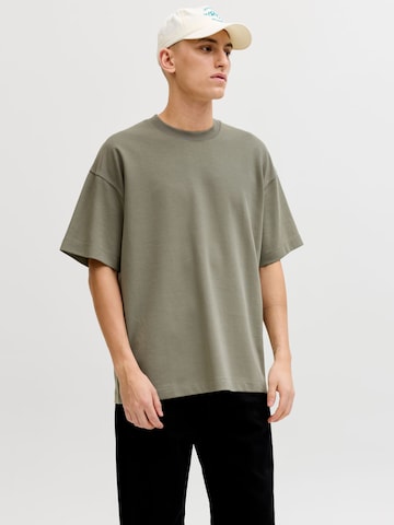 JACK & JONES - Camiseta 'JJEBARRON' en verde: frente