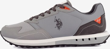 Baskets basses 'April' US POLO ASSN. en gris : devant