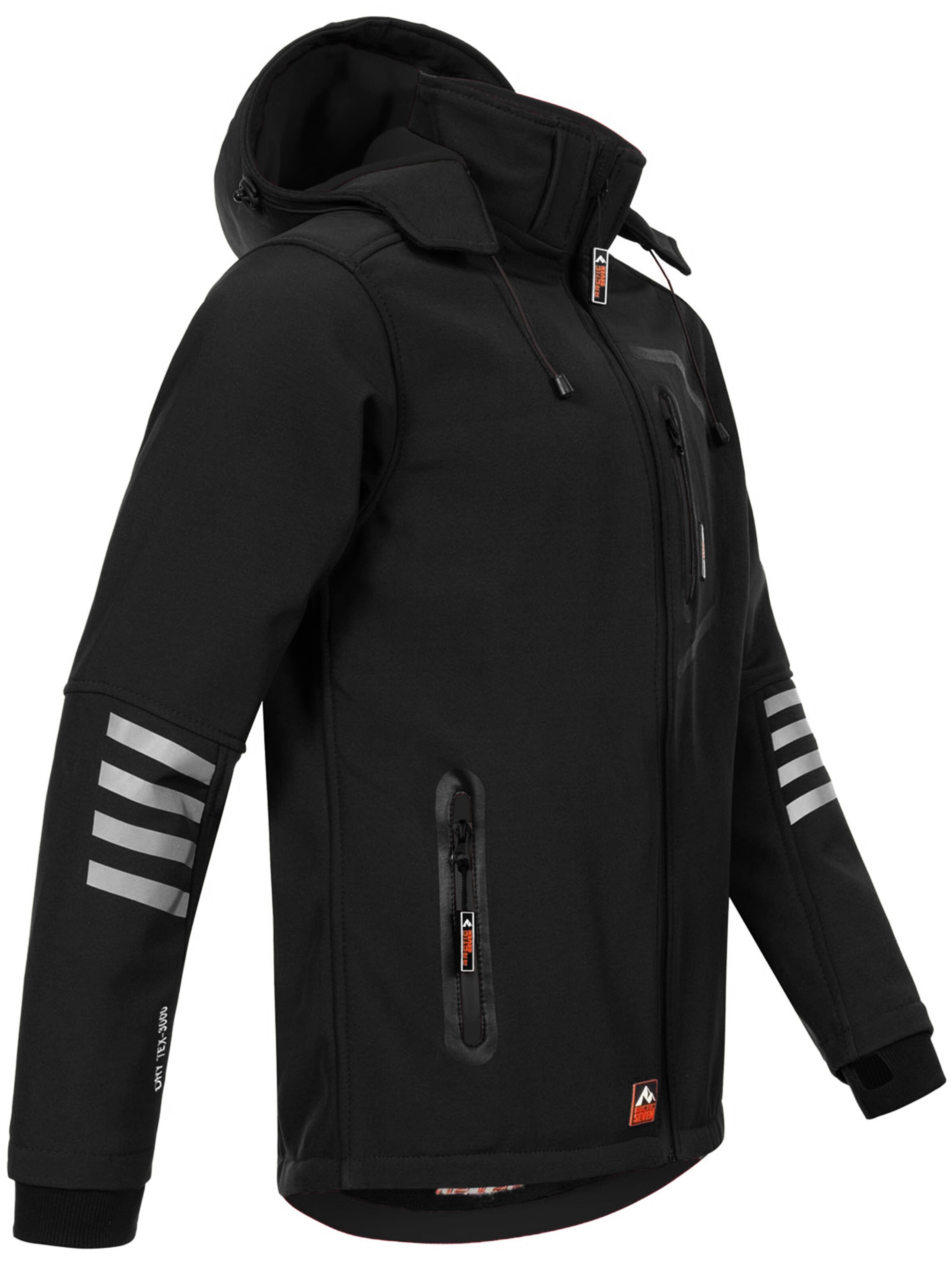Arctic Seven Between-season jacket in Black