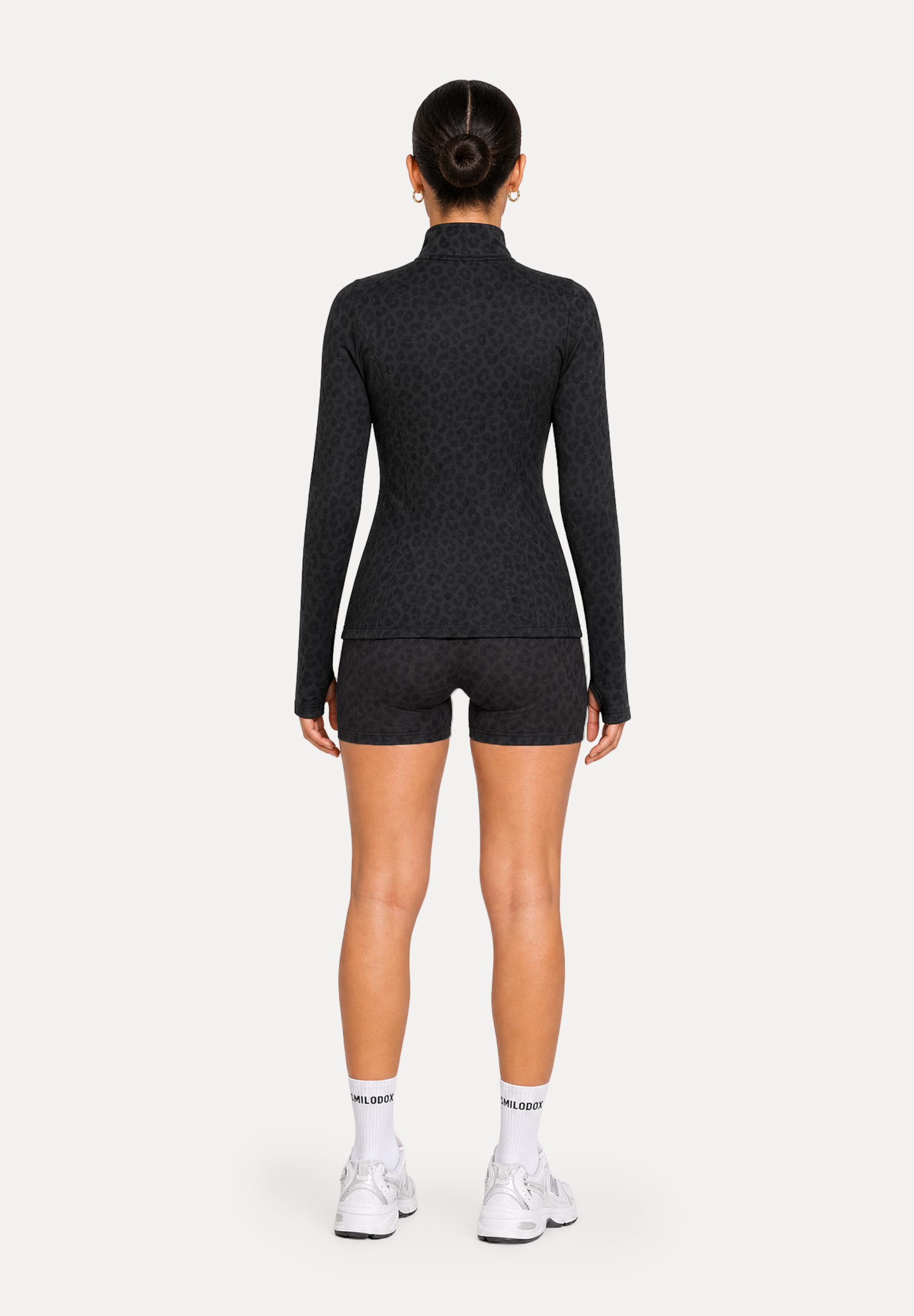 Skinny Leggings ' Velvara ' Smilodox en noir