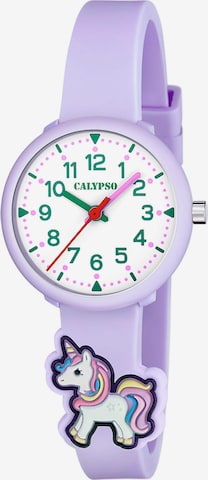 CALYPSO WATCHES Uhr in Lila: Vorderseite