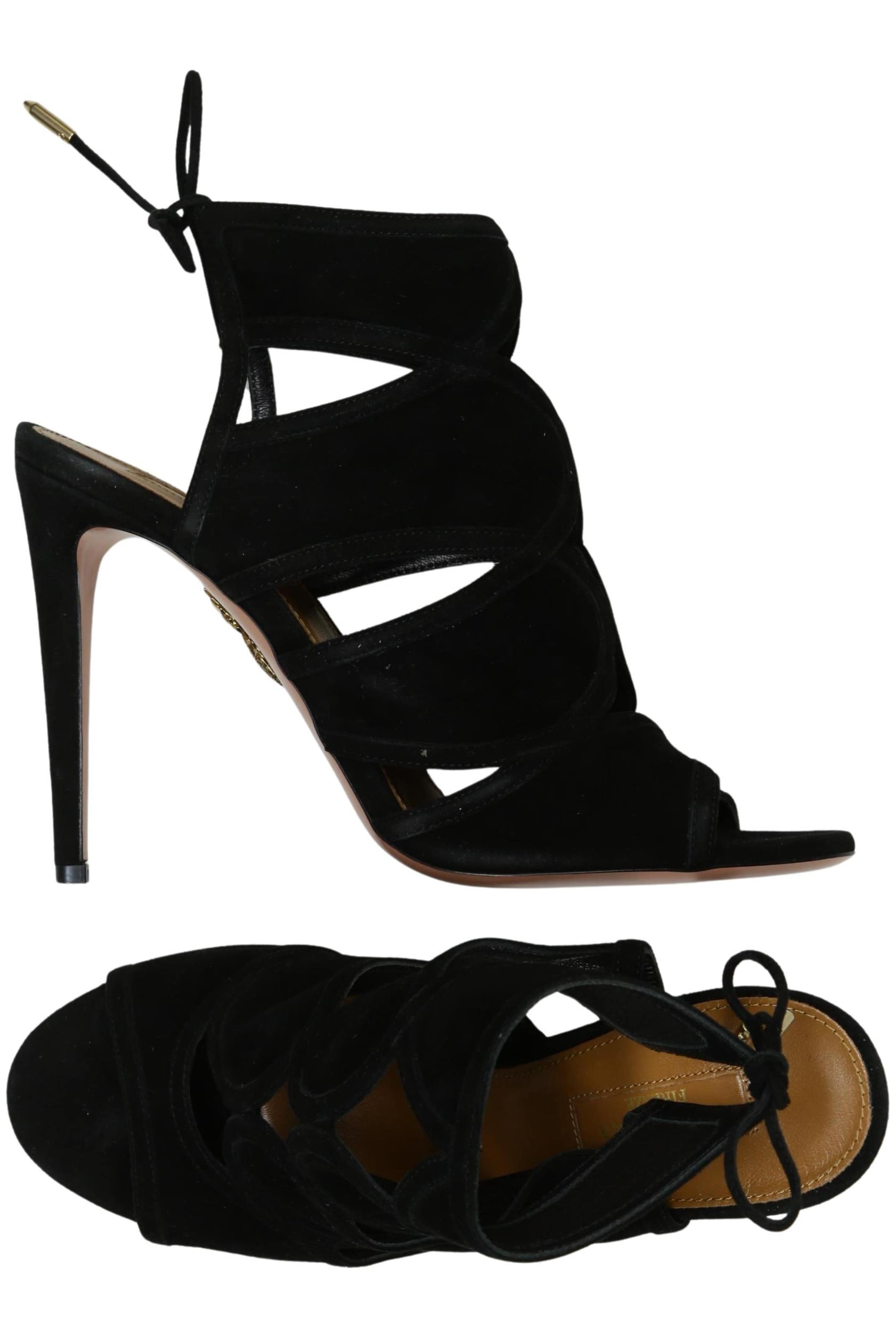 Aquazzura Sandals & High-Heeled Sandals in 40 in Black, Item view