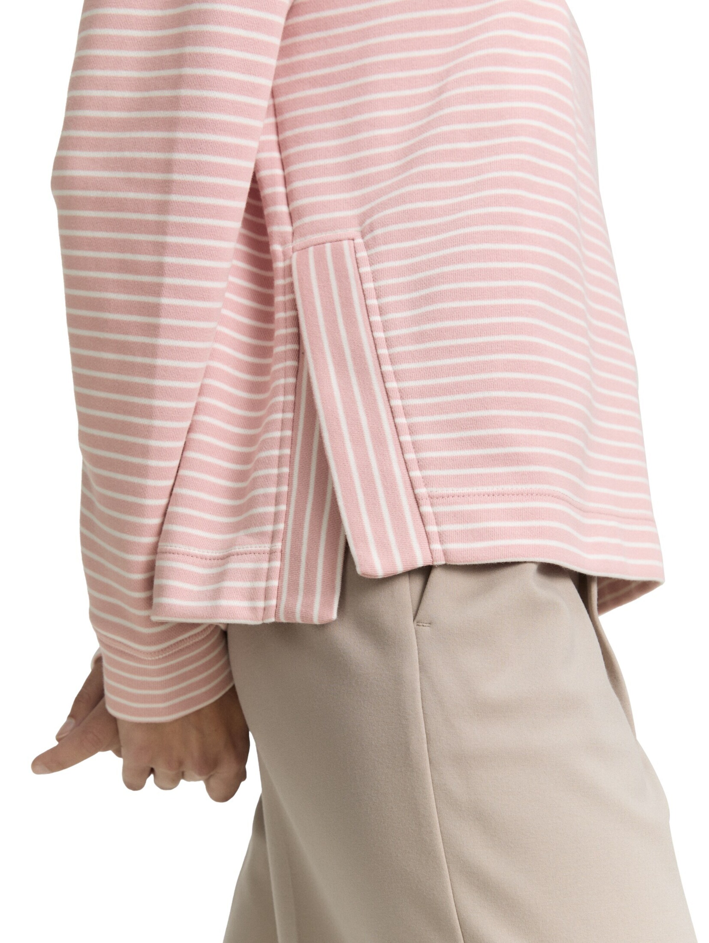 TOM TAILOR Sweatshirt in Pink