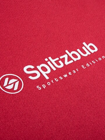 Sweat-shirt SPITZBUB en rouge