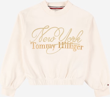 TOMMY HILFIGER Sweatshirt in Weiß: predná strana