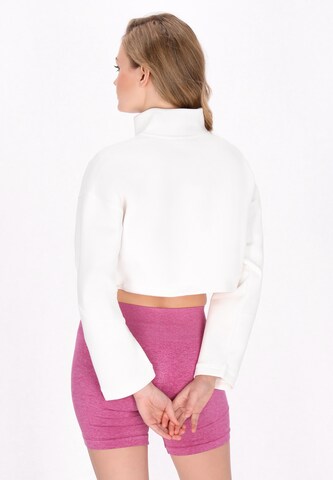 myMo ATHLSR Свитшот 'Fashion Look' в Белый