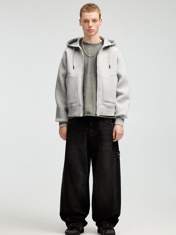 Veste de survêtement 'STWD' Pull&Bear en gris