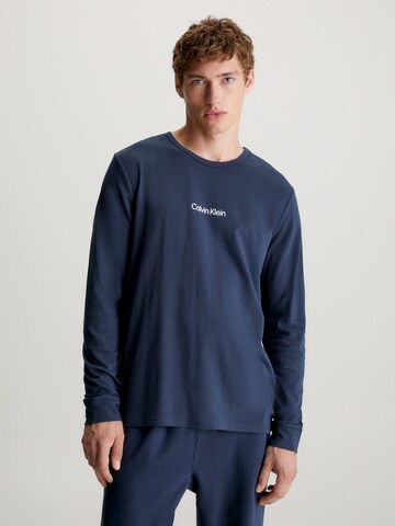 Calvin Klein Underwear Regular Schlafshirt in Blau: predná strana