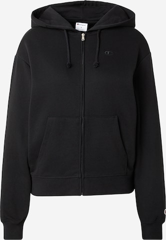 Champion Authentic Athletic ApparelGornji dio trenirke - crna boja: prednji dio