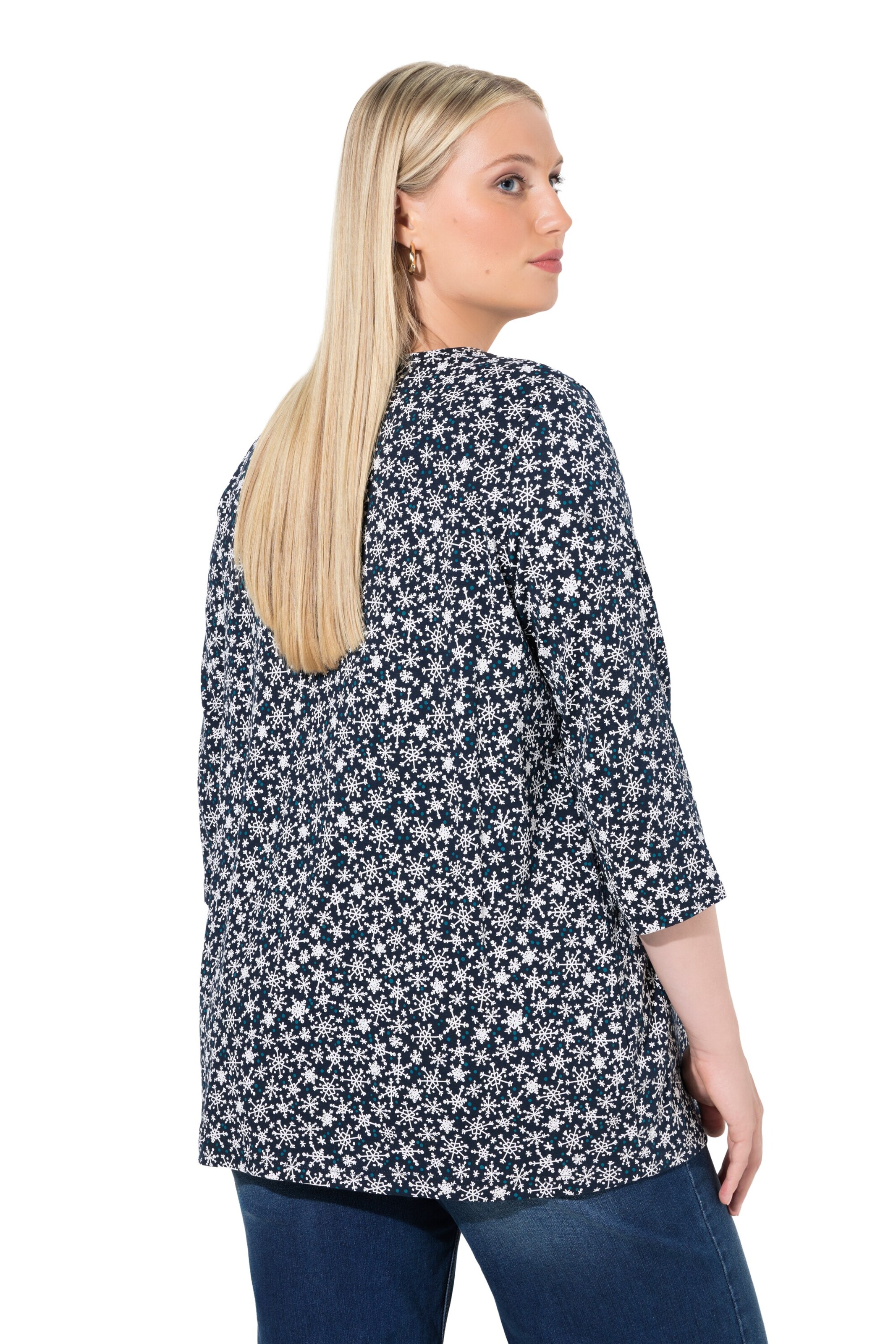 Ulla Popken Shirt in Blauw