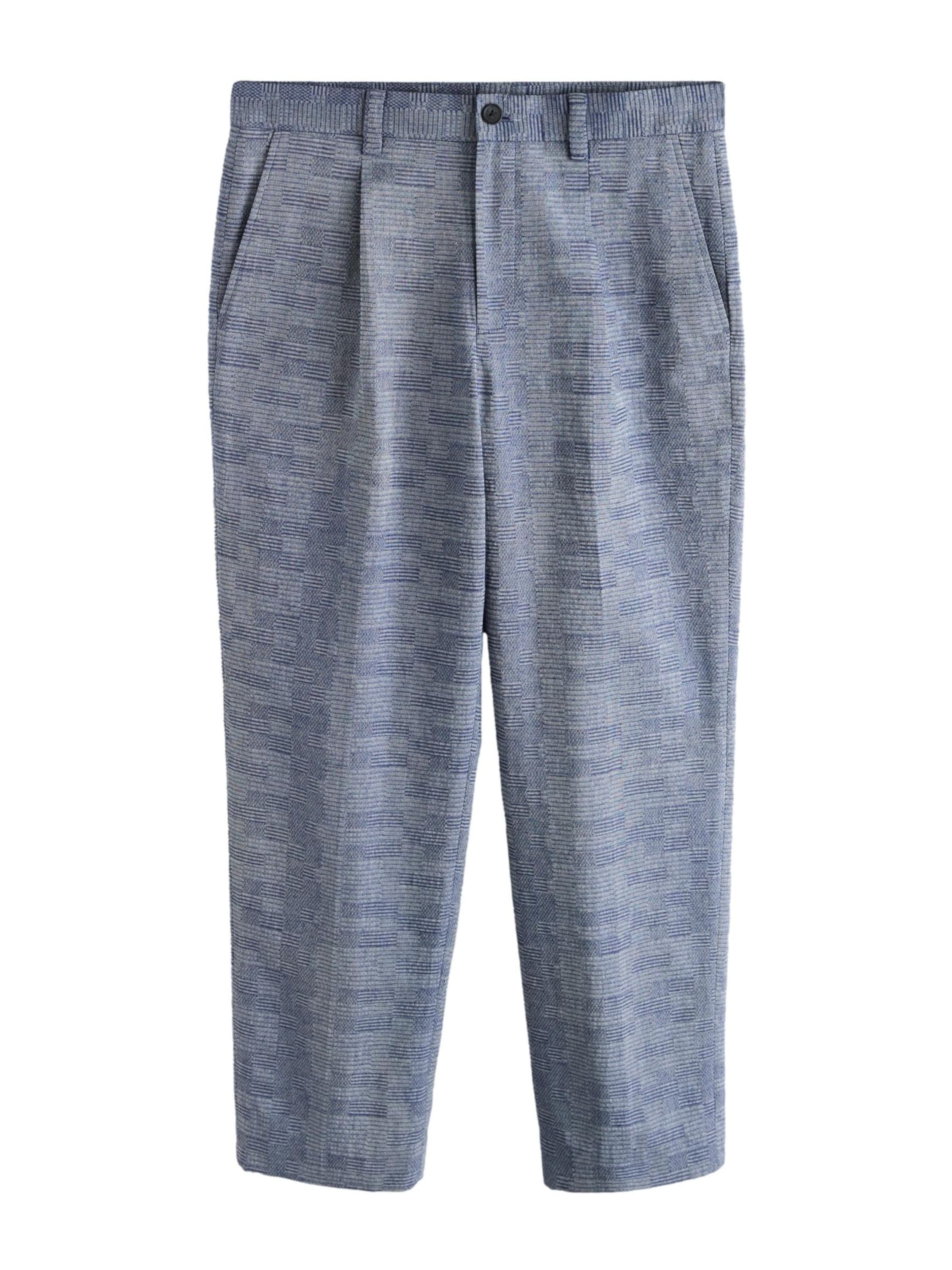 regular Pantaloni con pieghe di Next in blu: frontale