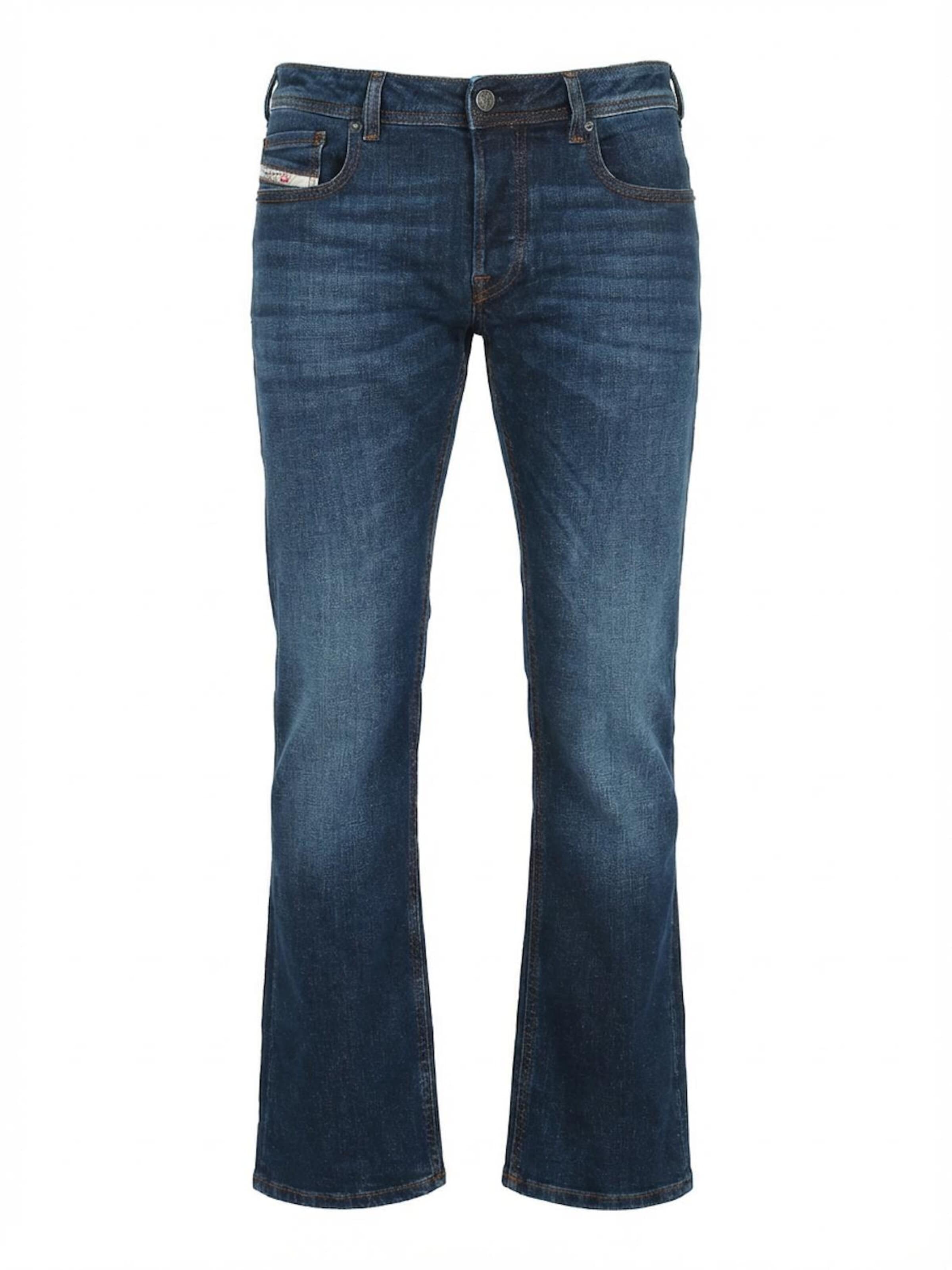 DIESEL - Bootcut Vaquero 'SLIM 2007 ZATINY-X' en azul: frente