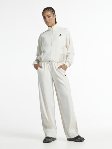 Giacca di felpa 'Oversized Track Jacket' di A-Game in beige