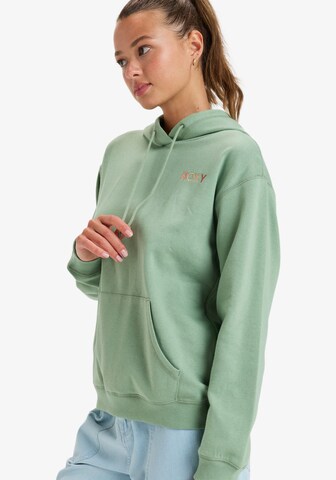ROXY Sweatshirt in Green: front