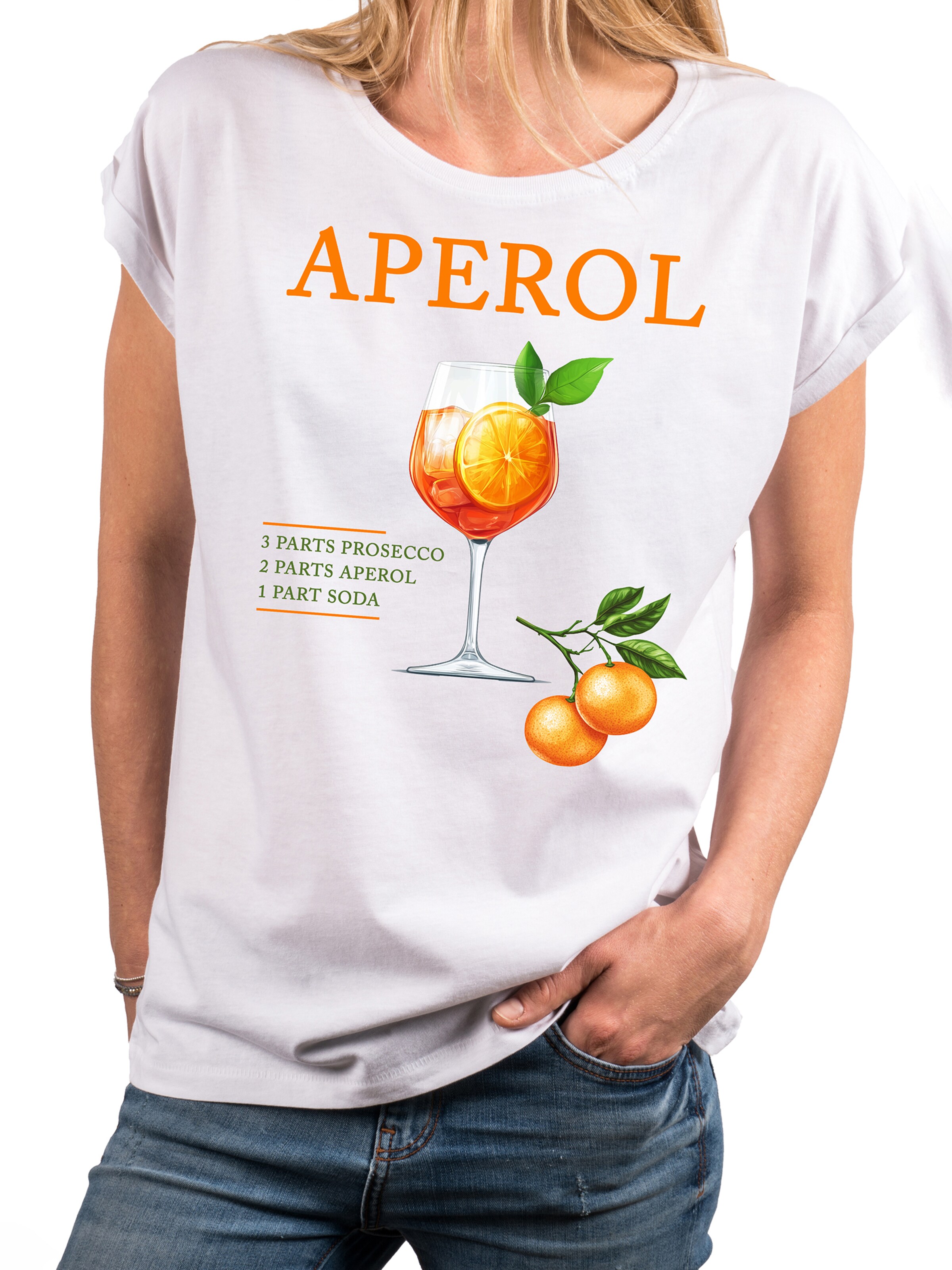 MAKAYA Shirt 'Aperoli' in White