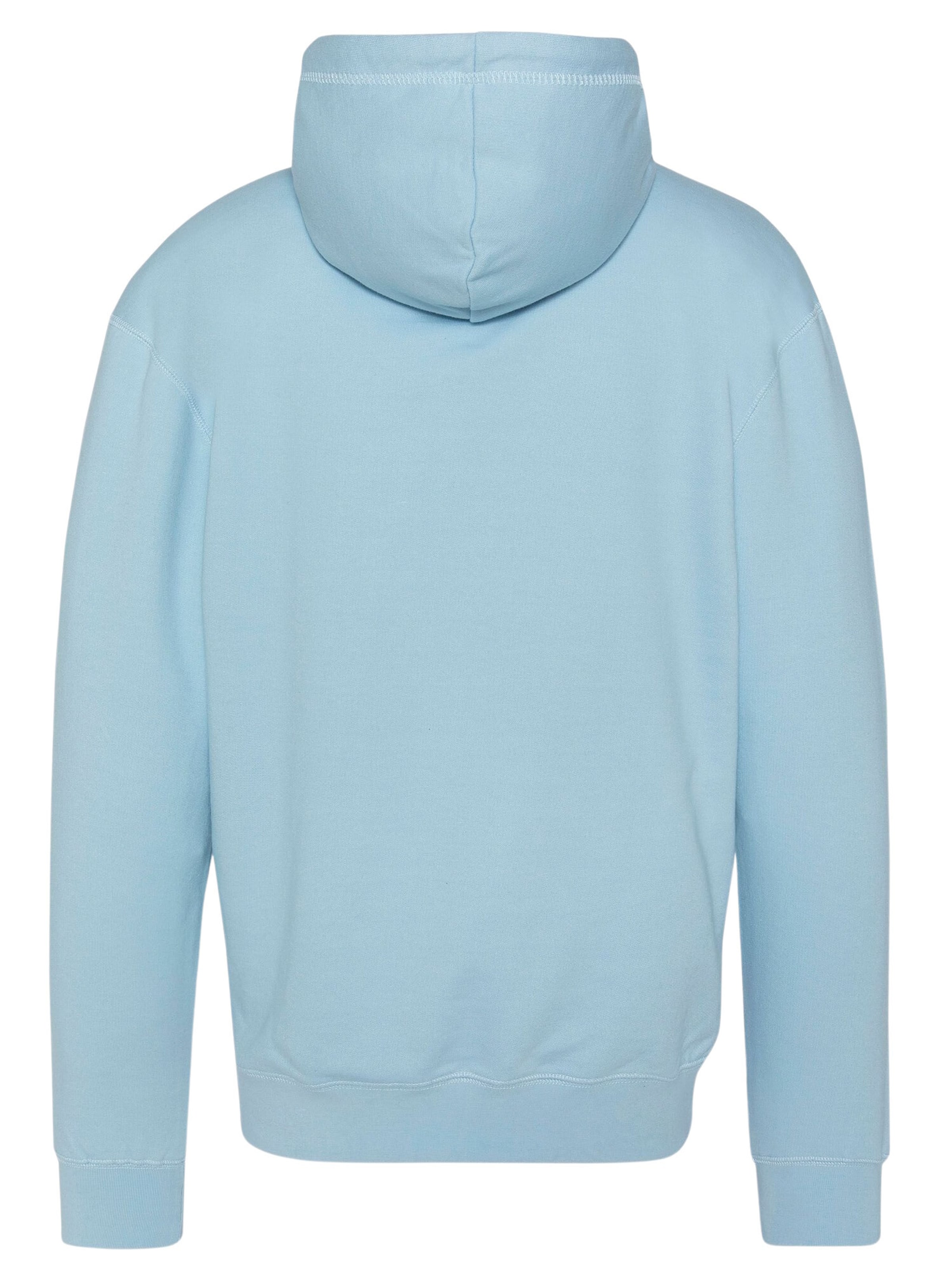 Schott NYC Sweatshirt 'Swivan2' i blå