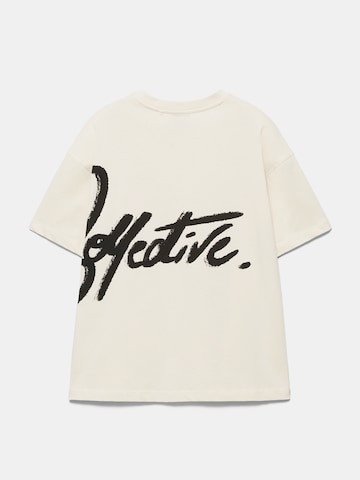 Pull&Bear Shirt 'STWD' in Wit