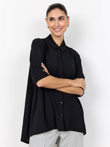 Soyaconcept Blouse 'Soyaconcept Cath 2 zwart' in Zwart: voorkant