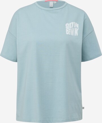 QS Shirt in Blue: front