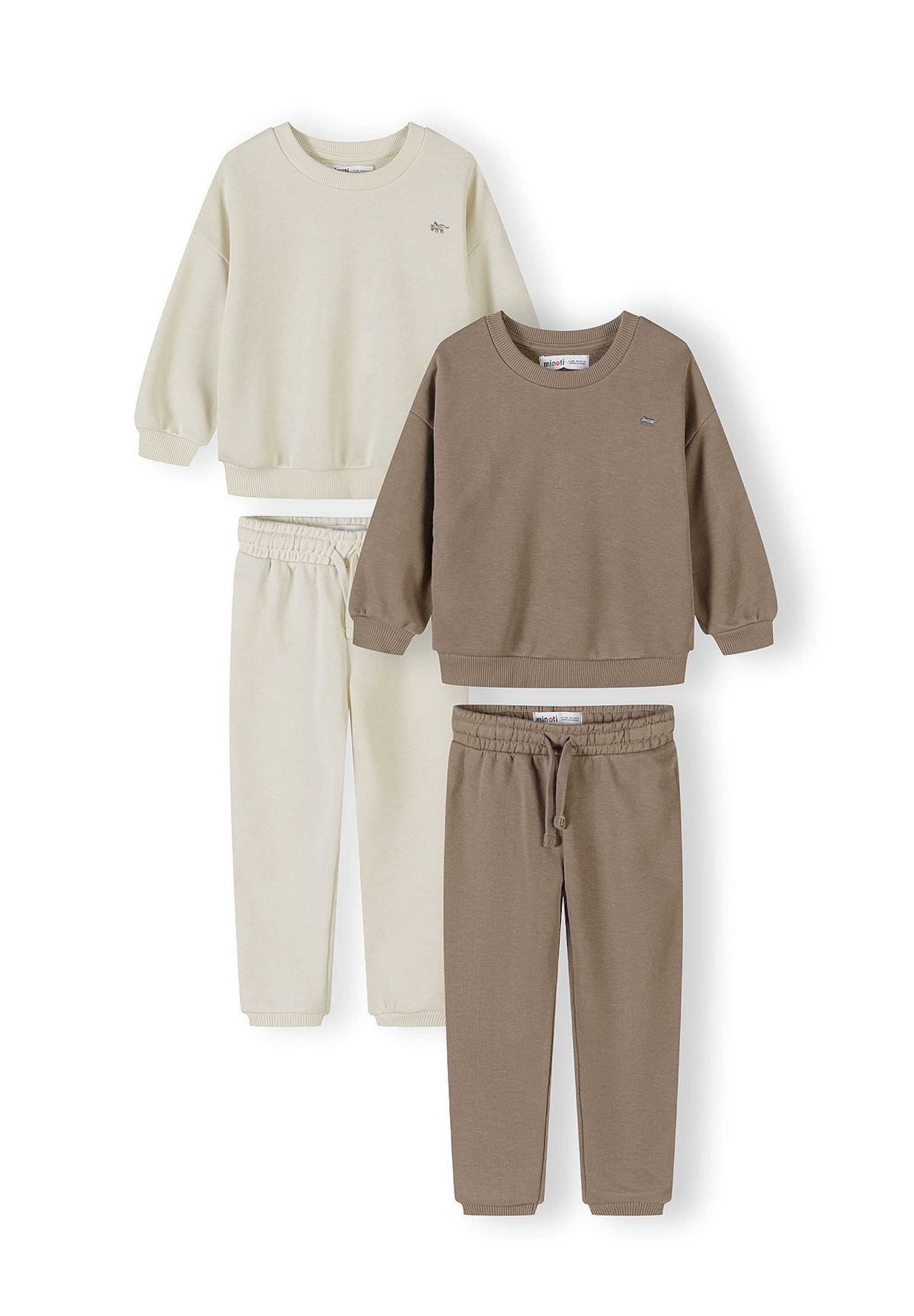 MINOTI Juoksupuku värissä beige: etupuoli