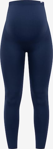 Coupe slim Leggings ' Lorraine ' Smilodox en bleu : devant