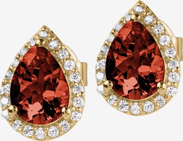 Jacques Lemans Earrings in Red: front