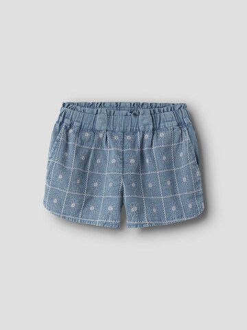 NAME IT Regular Shorts 'Chambray' in Blau