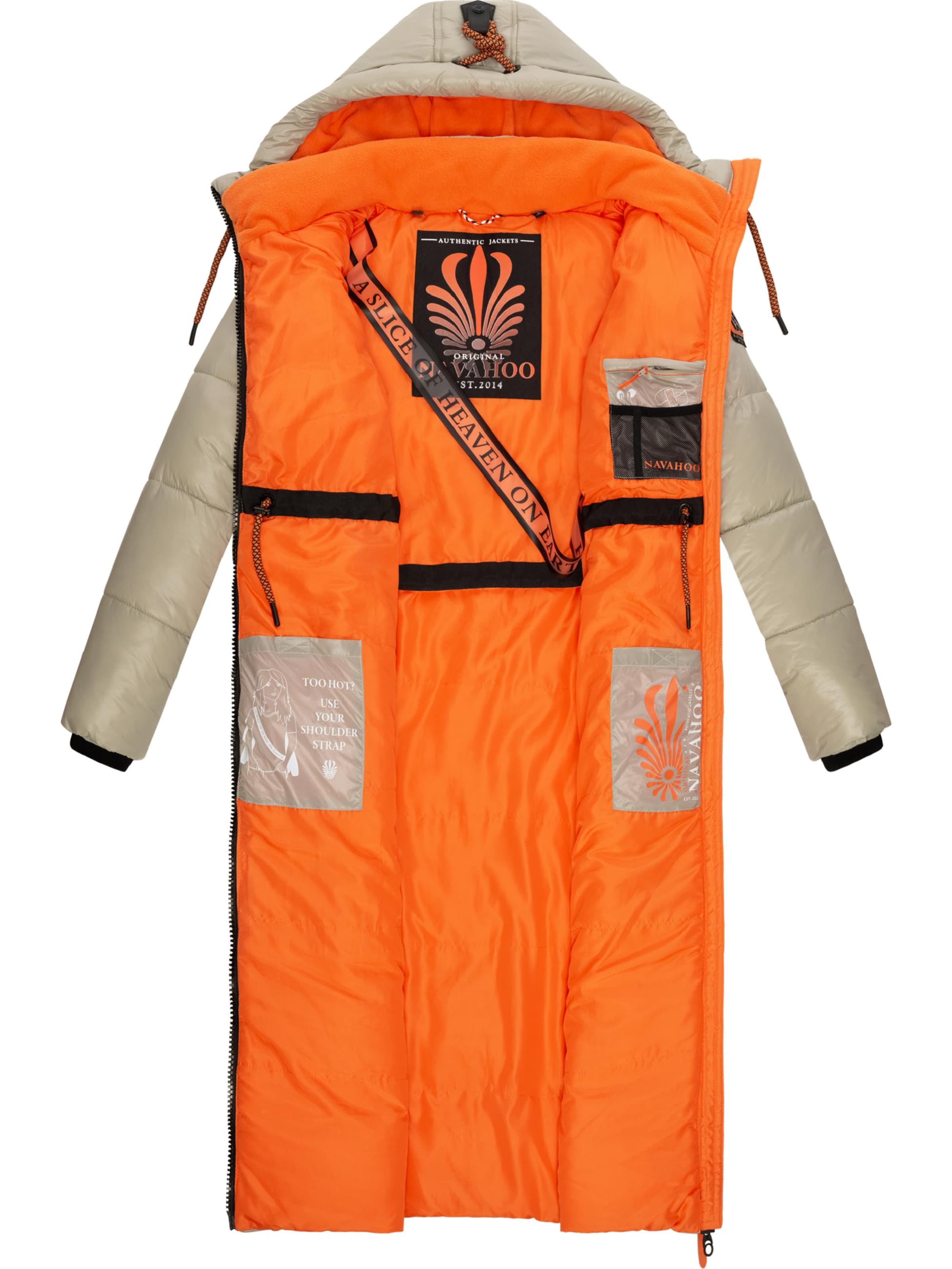 NAVAHOO Mantel 'Schmuseengel' in Grau