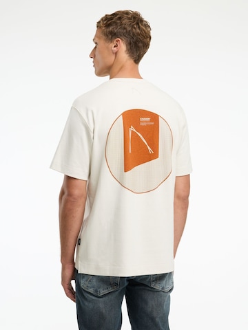 T-Shirt 'Knox' CHASIN' en blanc