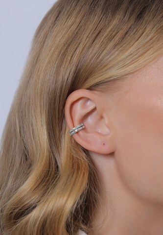 ELLI Earcuff 'Geo' in Silber