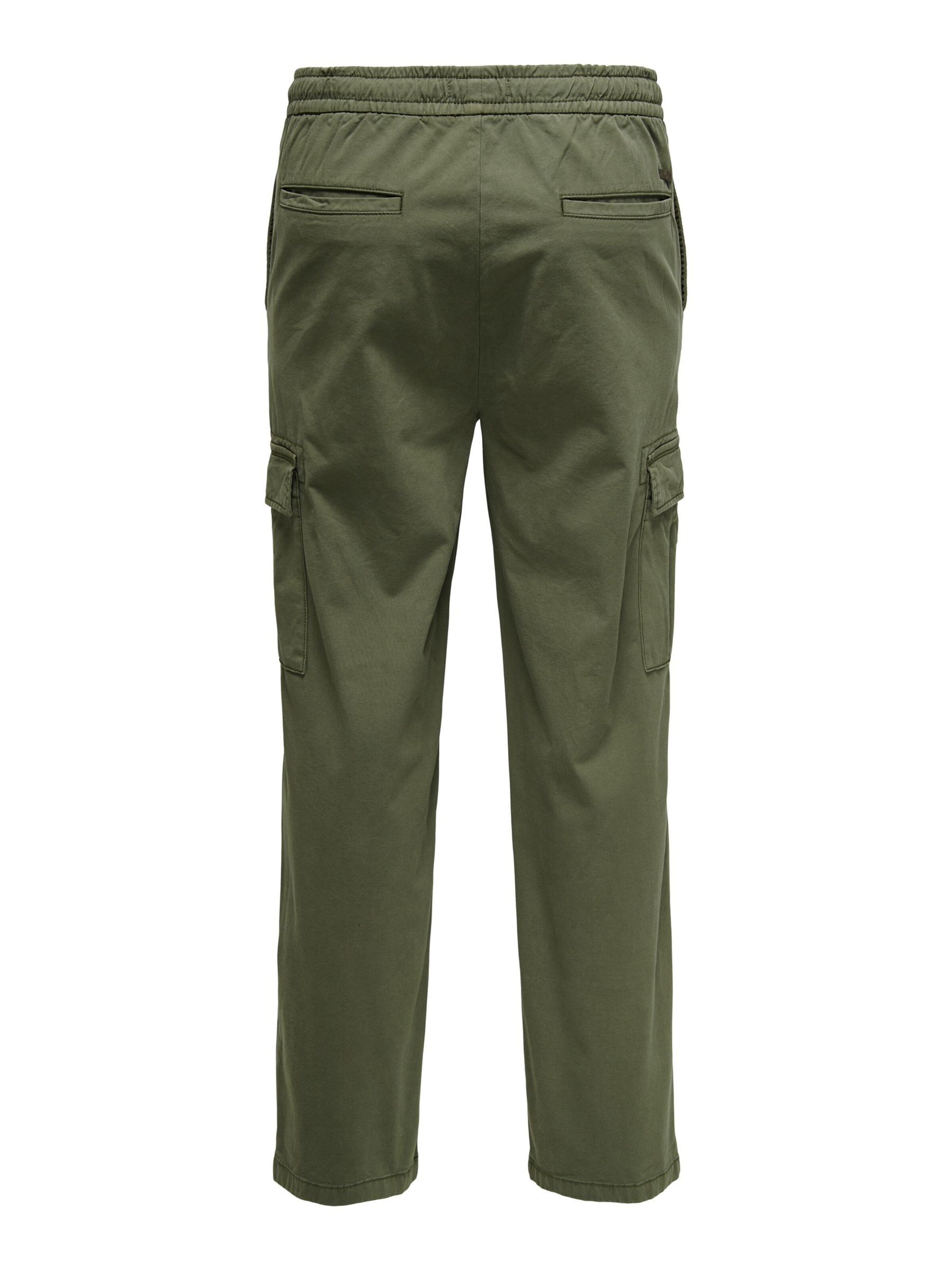 Only & Sons Loosefit Bukser 'ONSSinus' i grøn