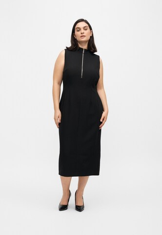 Rochie 'DOMINO' de la Persona by Marina Rinaldi pe negru