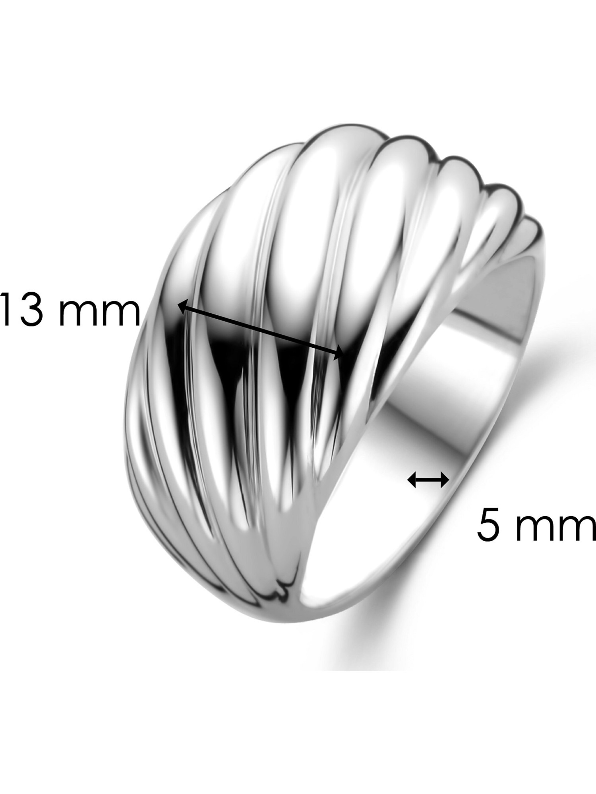 Ti Sento Milano Ring in Silber