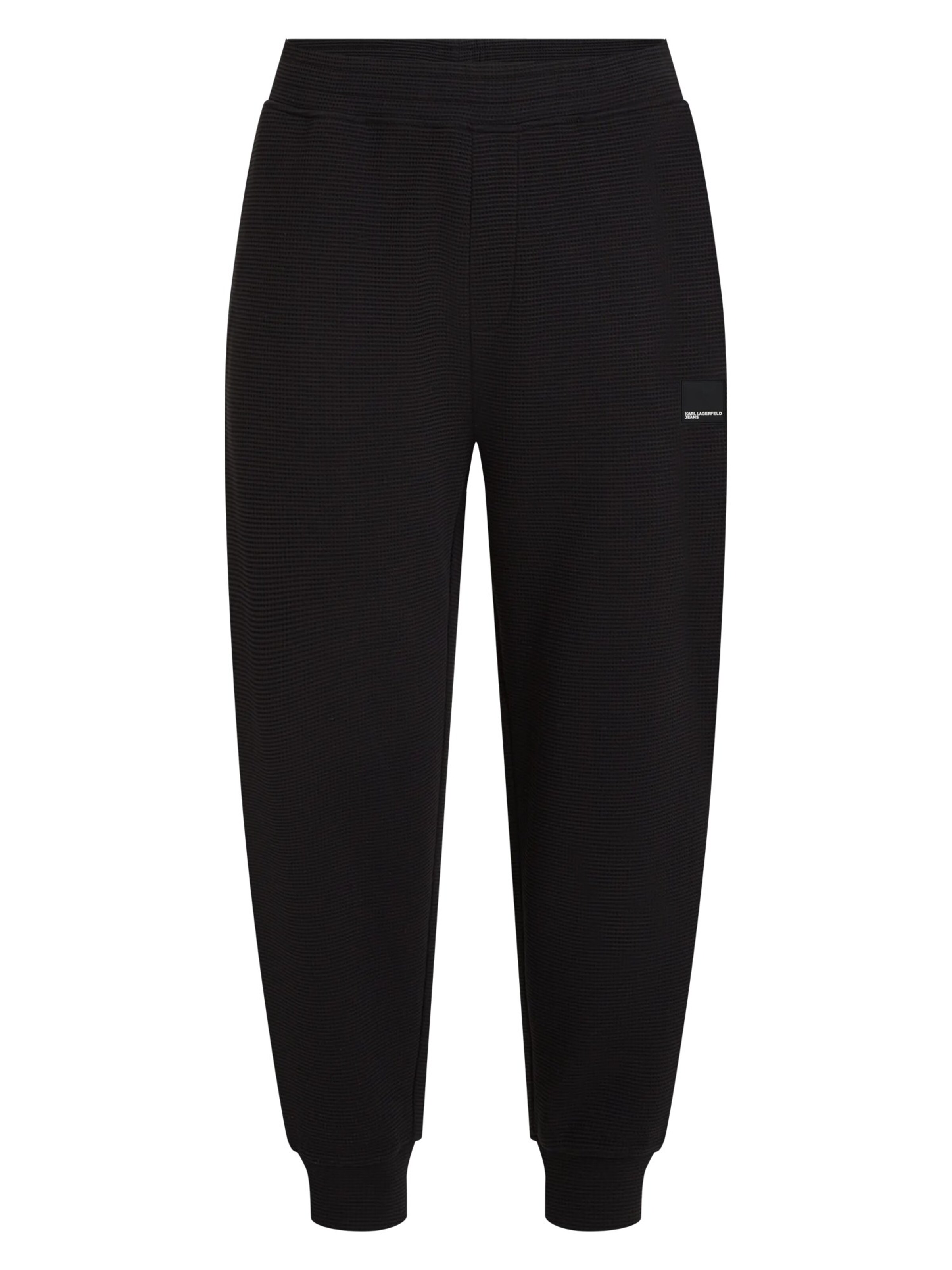 KARL LAGERFELD JEANS Дънки Tapered Leg Панталон в черно: отпред