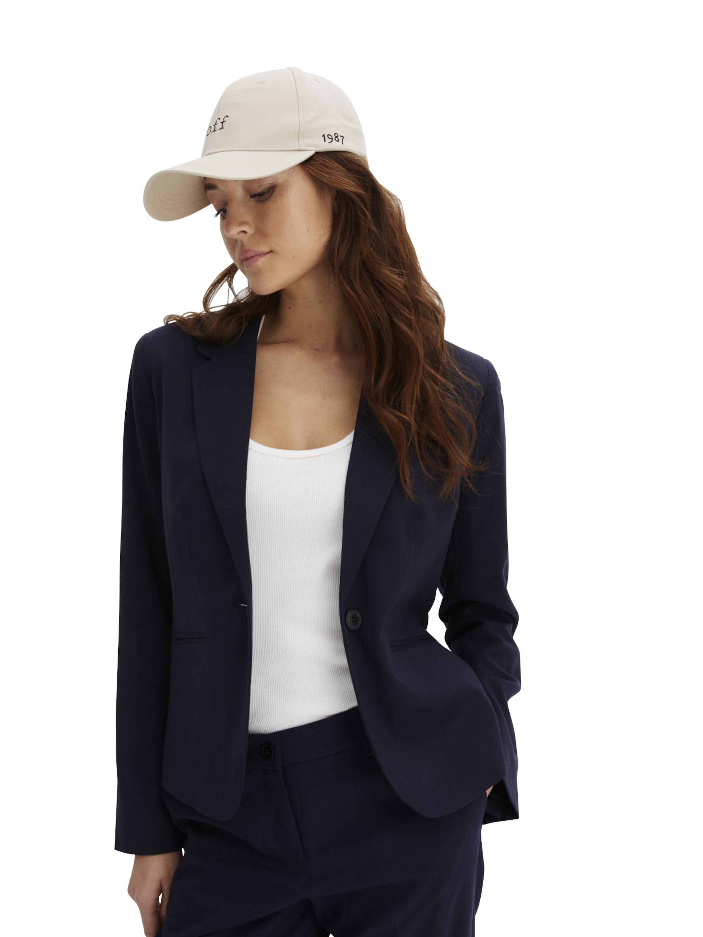 bonprix Blazer in Blau: Vorderseite