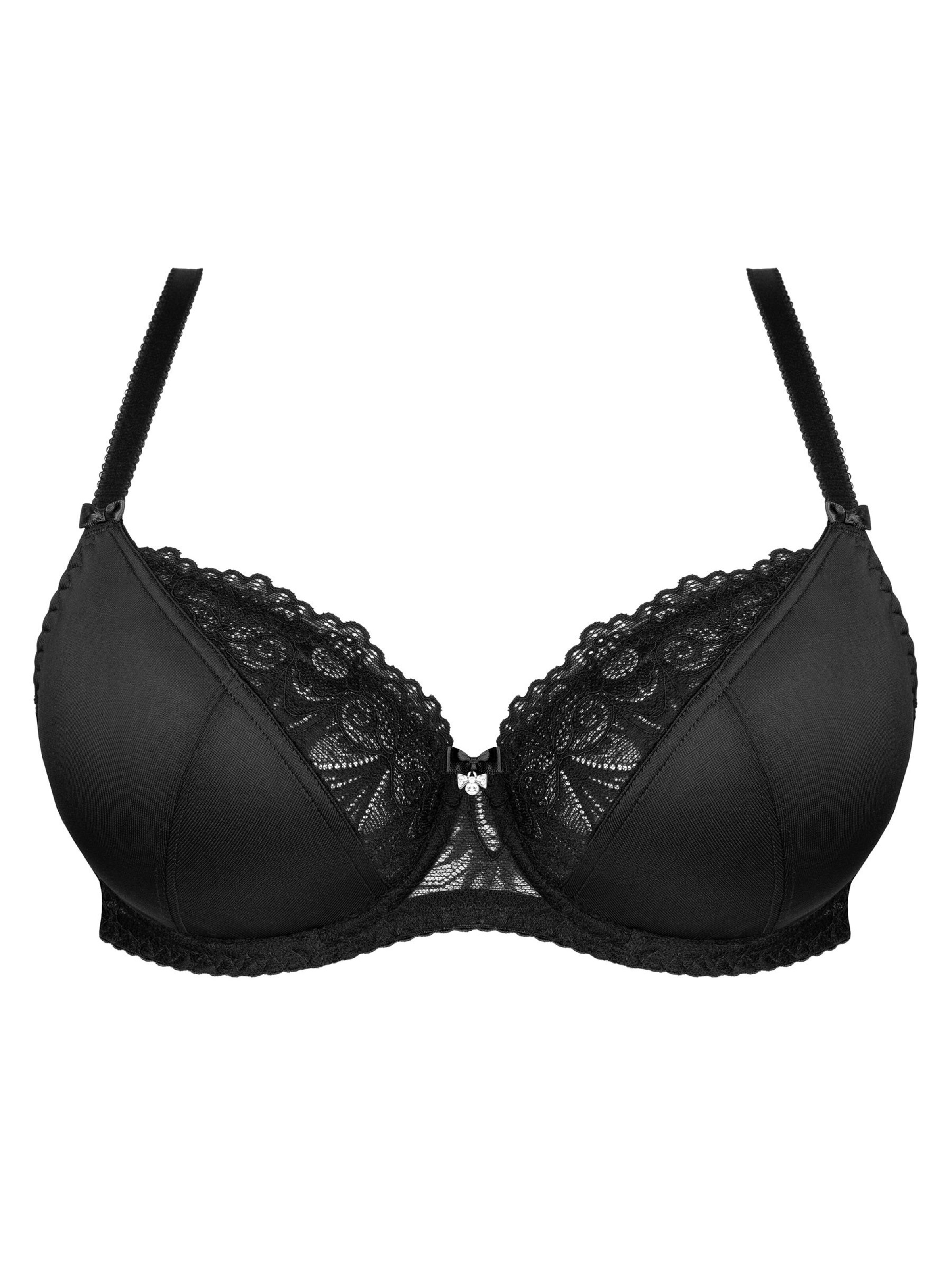 Gorsenia T-shirt Bra 'K425 Casablanca' in Black: front