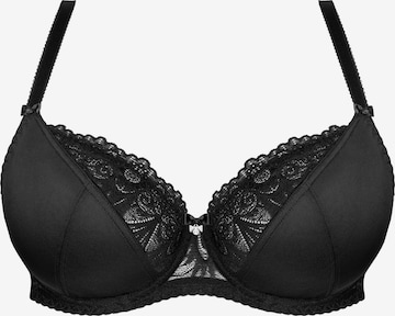 Invisible Soutien-gorge 'K425 Casablanca' Gorsenia en noir : devant