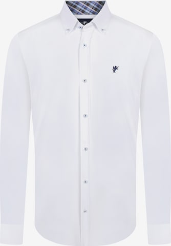 DENIM CULTURE Рубашка 'Craig' в Белый: спереди