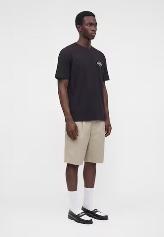 T-Shirt 'Worldwide' Les Deux en noir