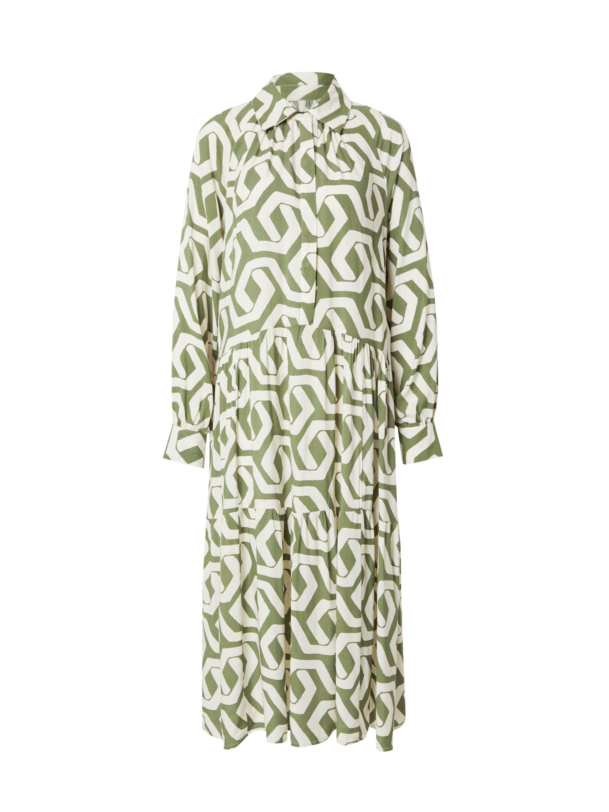 zaļš ZABAIONE Blūžkleita 'An44ne': no priekšpuses