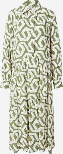 ZABAIONE Puseromekko 'An44ne' värissä khaki / valkoinen, Tuotenäkymä