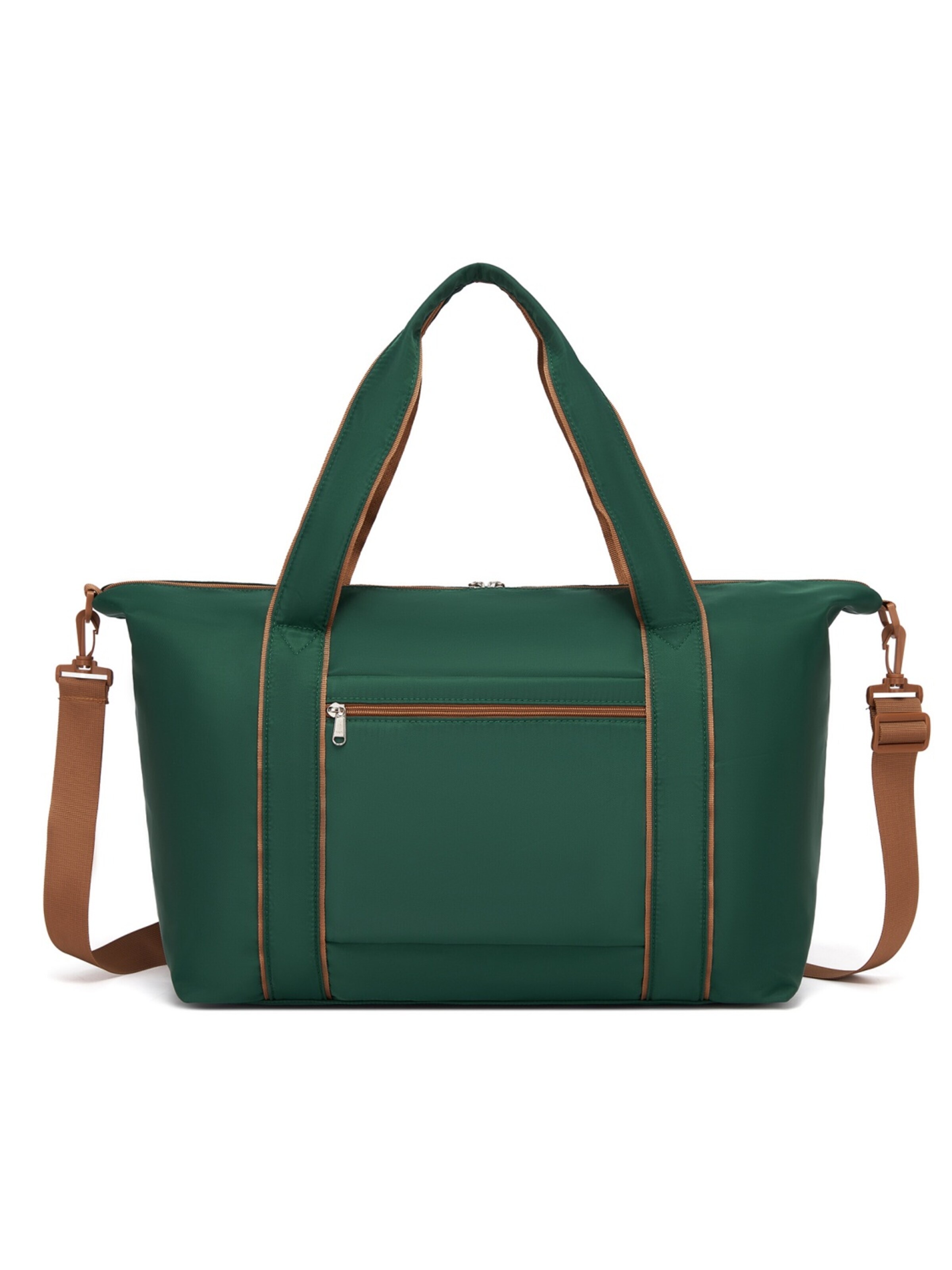 Kono Travel Bag in Green: front