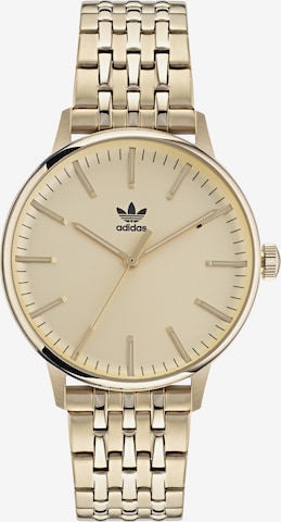 ADIDAS ORIGINALS Analog Watch in Gold: front