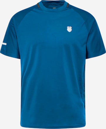 K-Swiss Performance Sportshirt 'HYPERCOURT' in Blau: predná strana