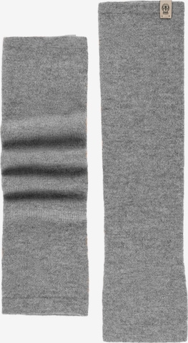Manchettes 'PURE CASHMERE' Roeckl en gris : devant