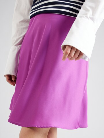 VILA Skirt 'ELLETTE' in Purple