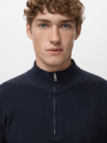 MANGO MAN Neulepaita 'Antiguap' värissä sininen